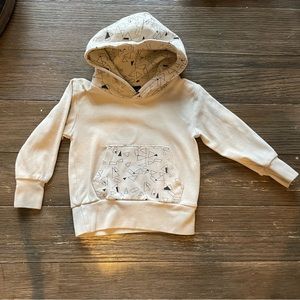 Little Bipsy Almond Geo Hoodie